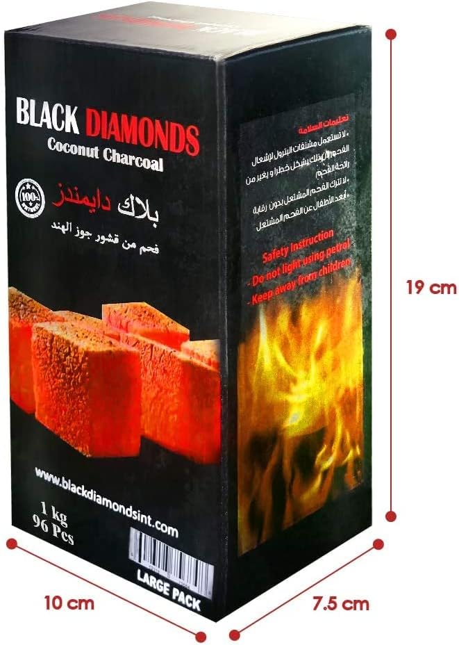 DIAMONDS 1 Kg COCONUT CHARCOAL – Authentic in UAE | VAPE DOKHA UAE
