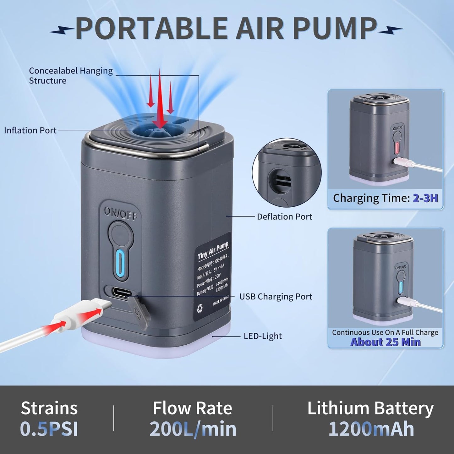 Electric Air Pump – Authentic in UAE | VAPE DOKHA UAE