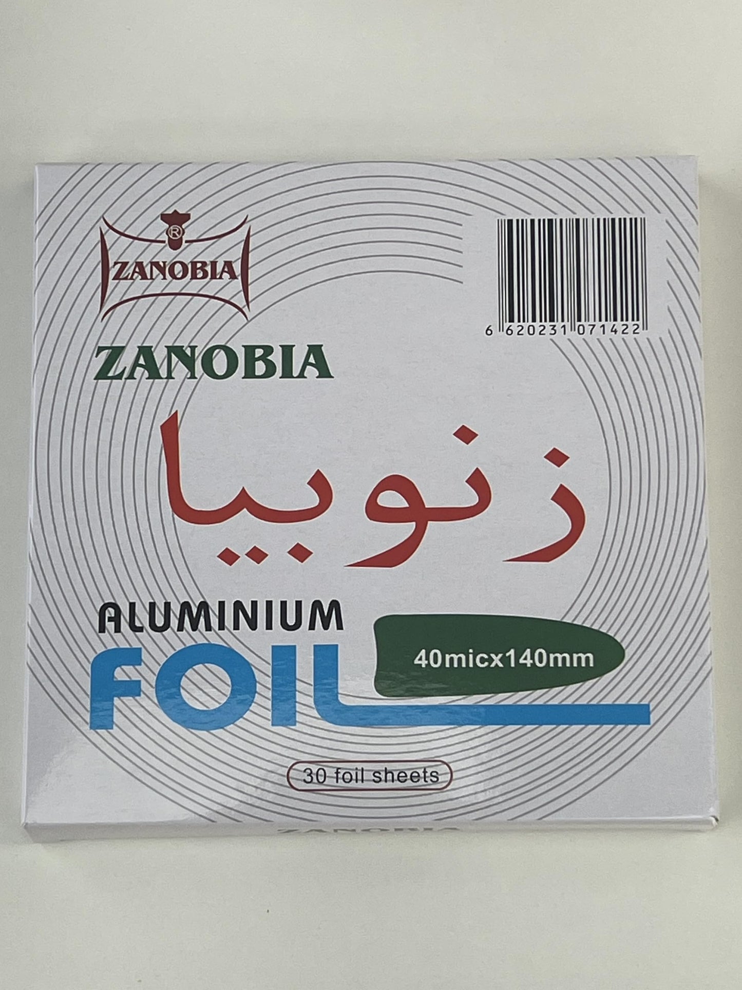 Zanobia Aluminum Foil 40mic x 140mm