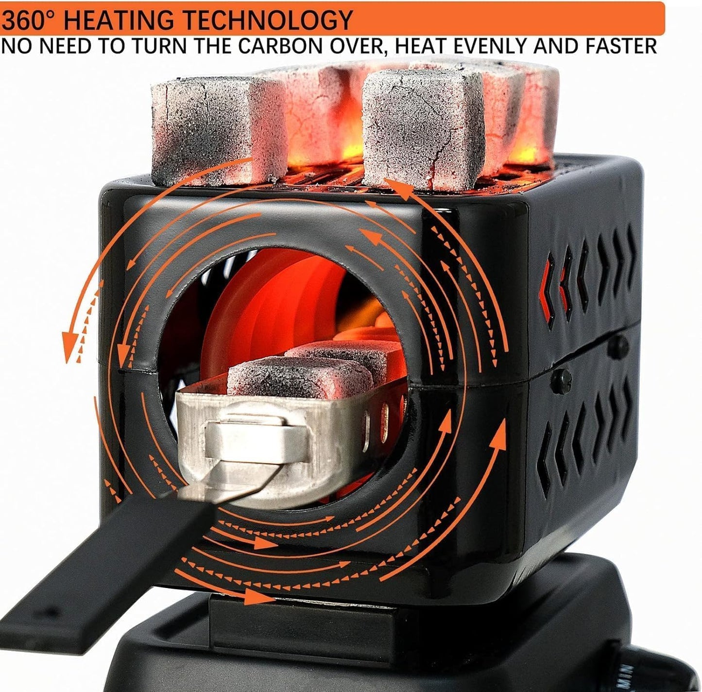 3D charcoal Burner – Authentic in UAE | VAPE DOKHA UAE