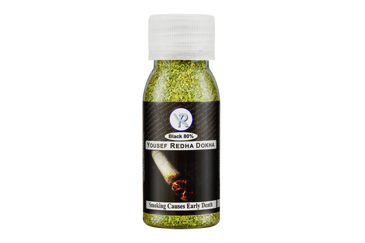Yousef Rida Black 80% Dokha – Authentic in UAE | VAPE DOKHA UAE
