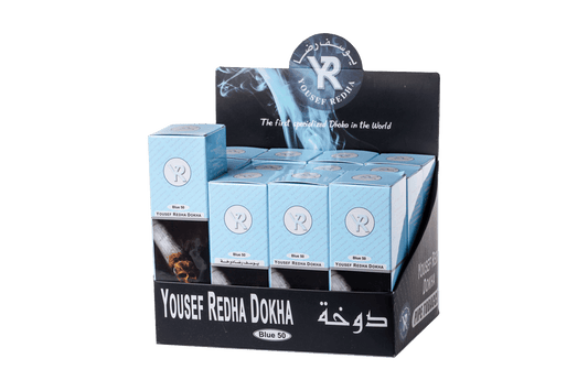 Yousef Rida Blue 50 Dokha – Authentic in UAE | VAPE DOKHA UAE