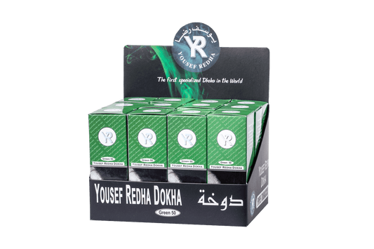 Yousef Rida Green 50 Dokha – Authentic in UAE | VAPE DOKHA UAE