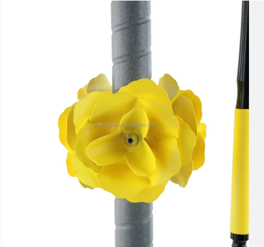 Flower Hookah Lacquer Stainless Steel Shisha Smoke Kit
