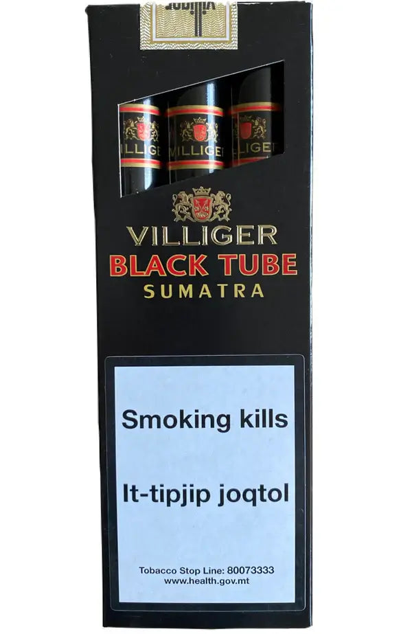Villiger Black Tube 3 pack – Authentic in UAE | VAPE DOKHA UAE
