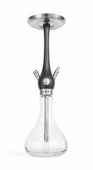 Dark Grey Wood-Stem Crystal Hookah