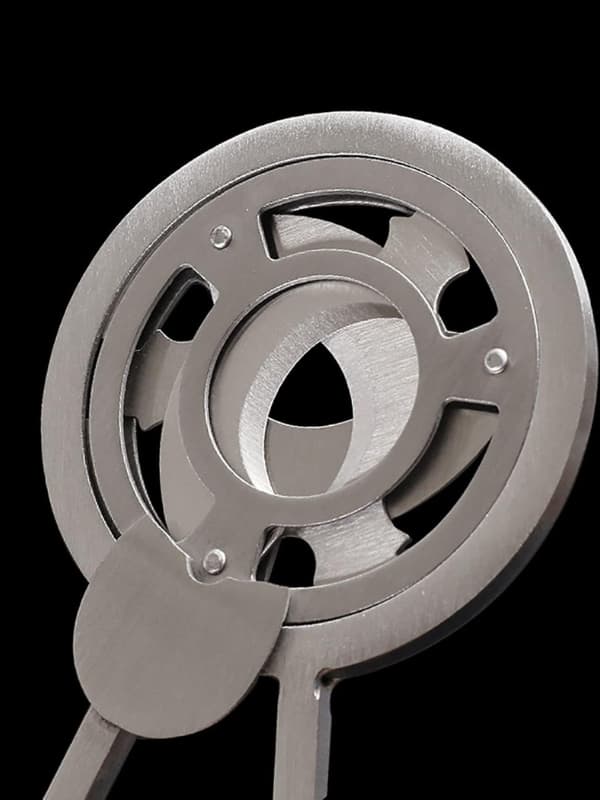 Cigar Scissors Cutter Stainless Steel-Silver