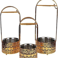 Hookah Charcoal Basket, gold