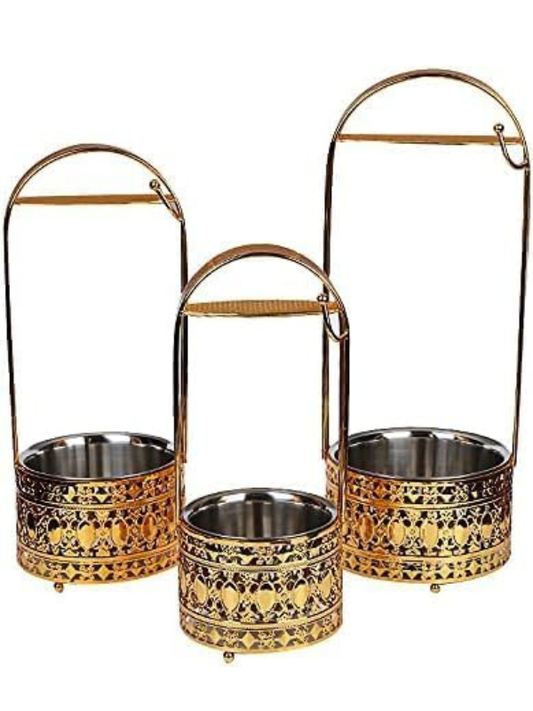 Hookah Charcoal Basket, gold