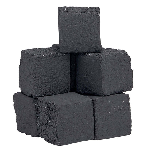 X torbo | Khalil Mamoon Coconut Coated Charcoal for Shisha/Bakhour (1 Kg / 96 PCS (BLACK) – Authentic in UAE | VAPE DOKHA UAE