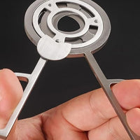 Cigar Scissors Cutter Stainless Steel-Silver