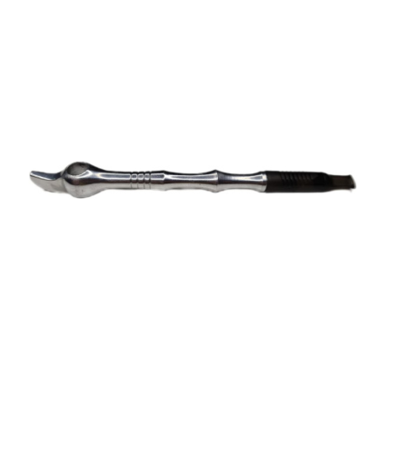 Steel Medwakh Smoking Pipe (Silver) – Authentic in UAE | VAPE DOKHA UAE