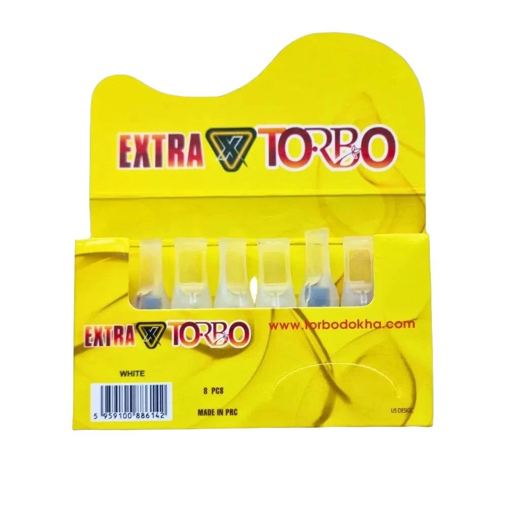 Extra X Torbo White Medwakh Filter – Authentic in UAE | VAPE DOKHA UAE