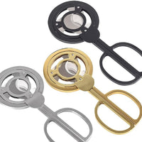 Cigar Scissors Cutter Stainless Steel-Silver