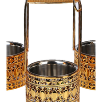 Hookah Charcoal Basket, gold
