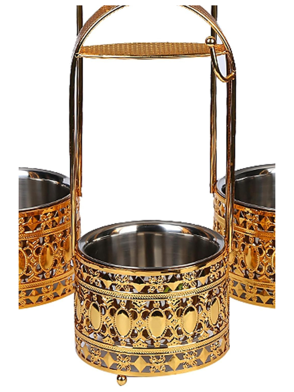 Hookah Charcoal Basket, gold