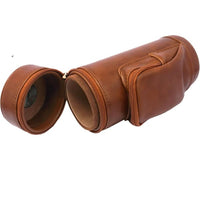 Portable Leather Humidor Cigar Case – Adjustable Travel Cigar Holder | Vape Dokha UAE