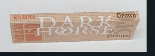 X Torbo | DARK HORSE BROWN Regular 50 LEAVES – Authentic in UAE | VAPE DOKHA UAE