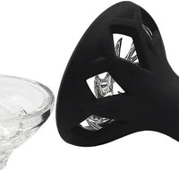 Hookah head bowl set glass and silicone