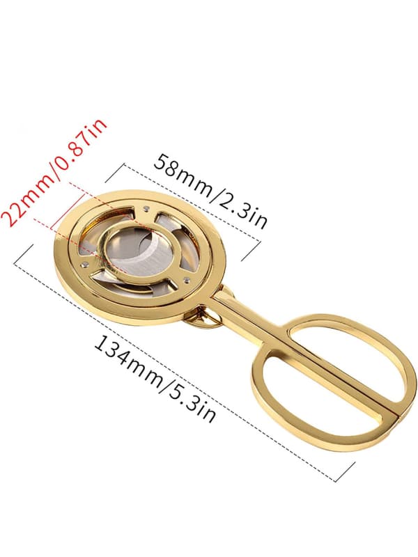 Cigar Scissors Cutter Stainless Steel-Silver