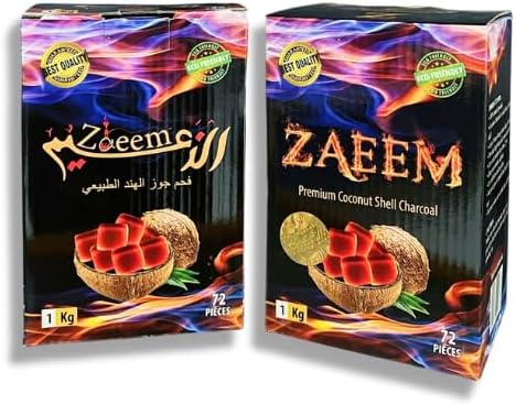 ZAEEM 72 COCONUT SHELL CHARCOAL – Authentic in UAE | VAPE DOKHA UAE