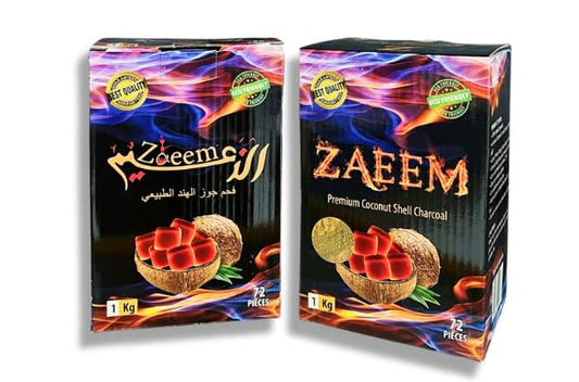 ZAEEM 72 COCONUT SHELL CHARCOAL – Authentic in UAE | VAPE DOKHA UAE