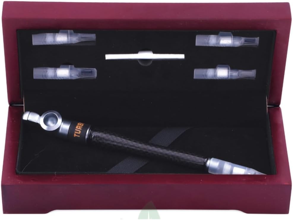 Turbo Medwakh Carbon Fibre Silver – Authentic in UAE | VAPE DOKHA UAE