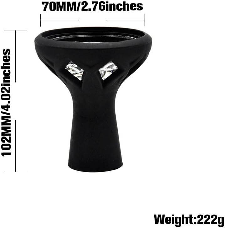 Hookah Silicone Glass Smoke Pot – Authentic in UAE | VAPE DOKHA UAE