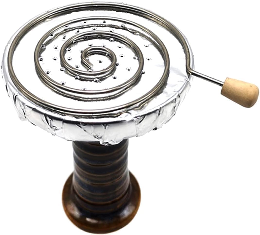 2 Charcoal Holder Bowl Tray Snail Coils – Authentic in UAE | VAPE DOKHA UAE