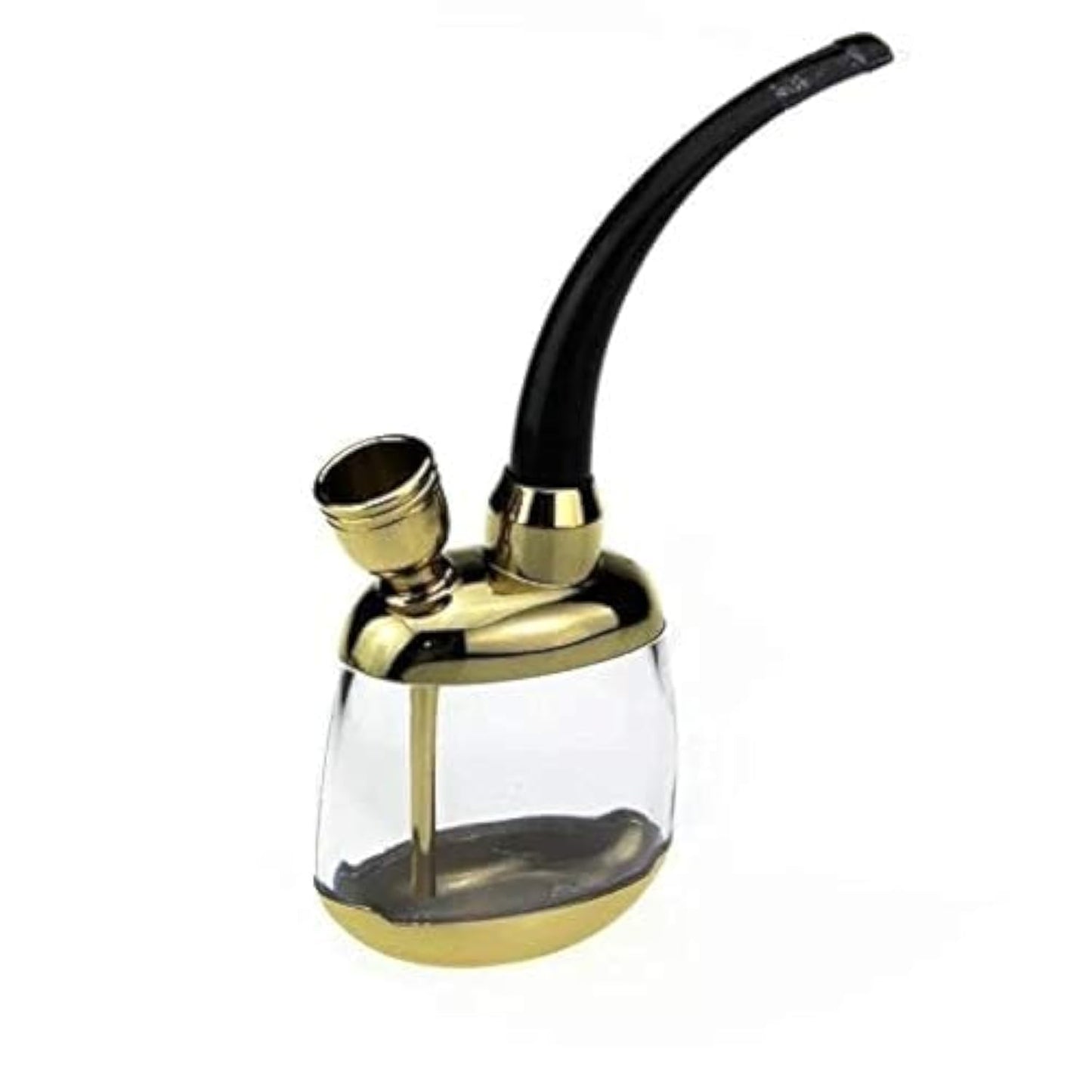 Mini Pipe Double Circulation Smoking Filter Hookah - Gold – Authentic in UAE | VAPE DOKHA UAE