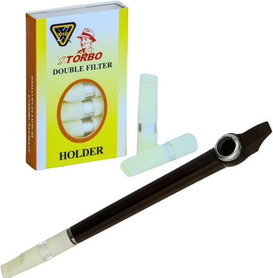 X TORBO Midwakh Original Dokha Smoking Pipe| 7 Double Filters – Authentic in UAE | VAPE DOKHA UAE