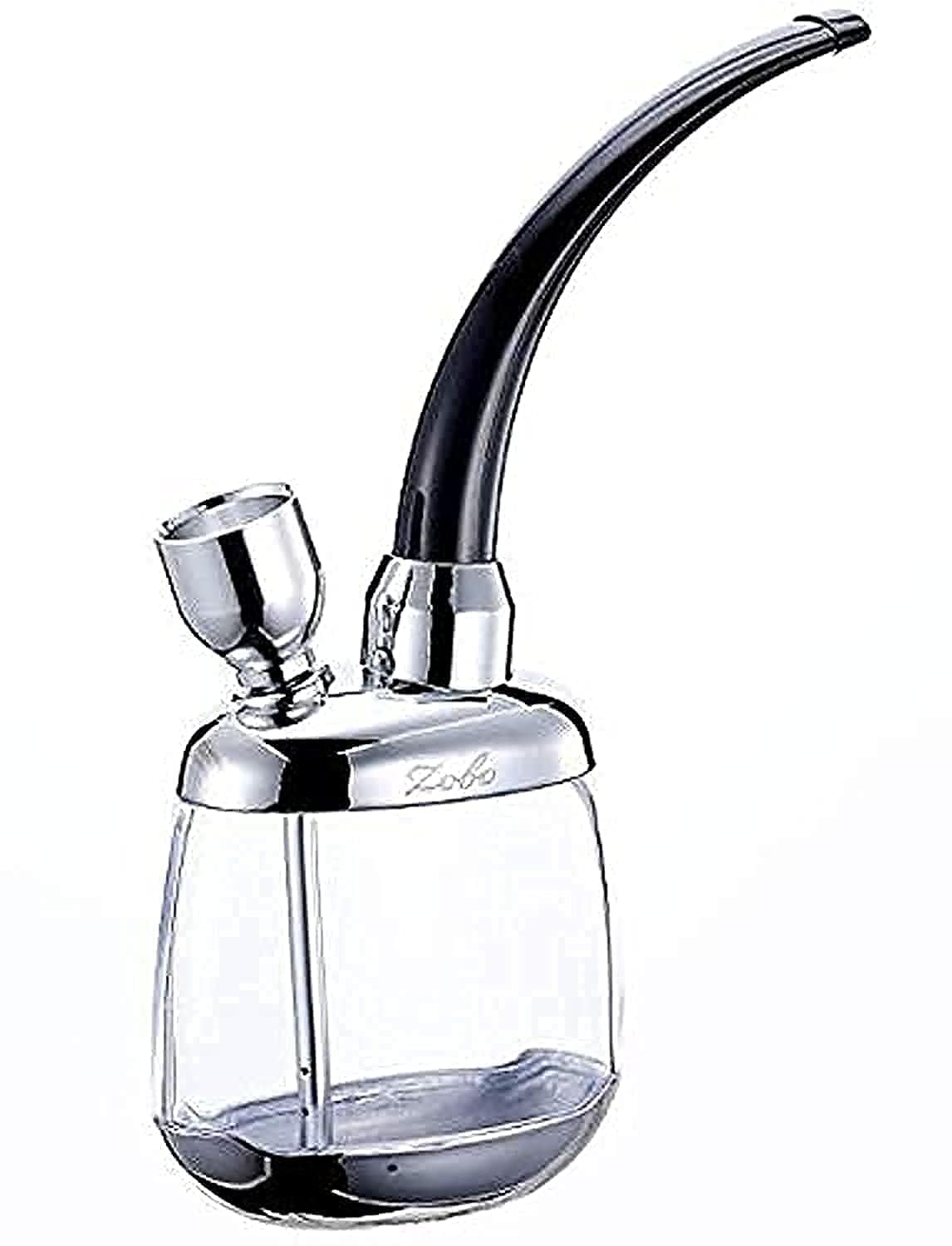 zobo Double Circulation Water Pipe (Silver) – Authentic in UAE | VAPE DOKHA UAE