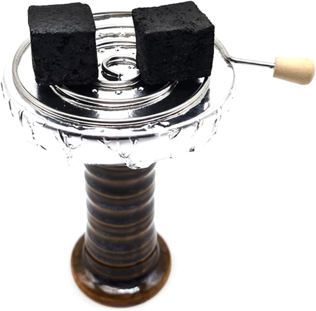 2 Charcoal Holder Bowl Tray Snail Coils – Authentic in UAE | VAPE DOKHA UAE
