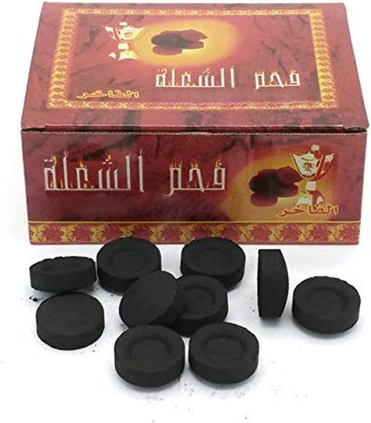 Hookah Shisha charcoal 100pcs – Authentic in UAE | VAPE DOKHA UAE