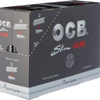 OCB Long Black Paper Plus Tips, 32 Packets – Authentic in UAE | VAPE DOKHA UAE