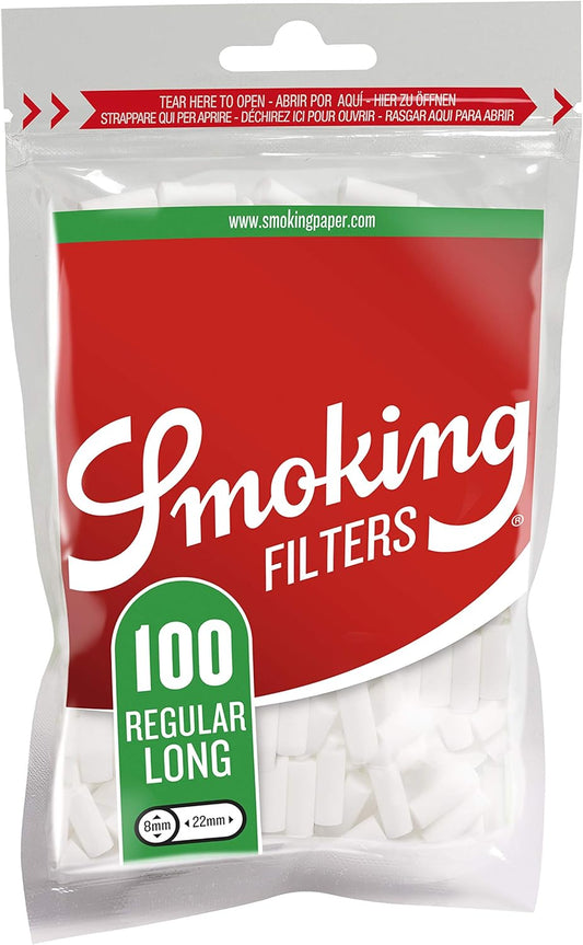Smoking Classic Filters Regular Long Size - 25 Bags – Authentic in UAE | VAPE DOKHA UAE