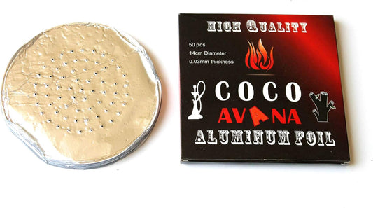 Pierced Hookah Foil 50 Pcs – Authentic in UAE | VAPE DOKHA UAE