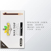 Max top medwakh filter 144 pcs – Authentic in UAE | VAPE DOKHA UAE
