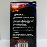 ZAEEM 72 COCONUT SHELL CHARCOAL – Authentic in UAE | VAPE DOKHA UAE
