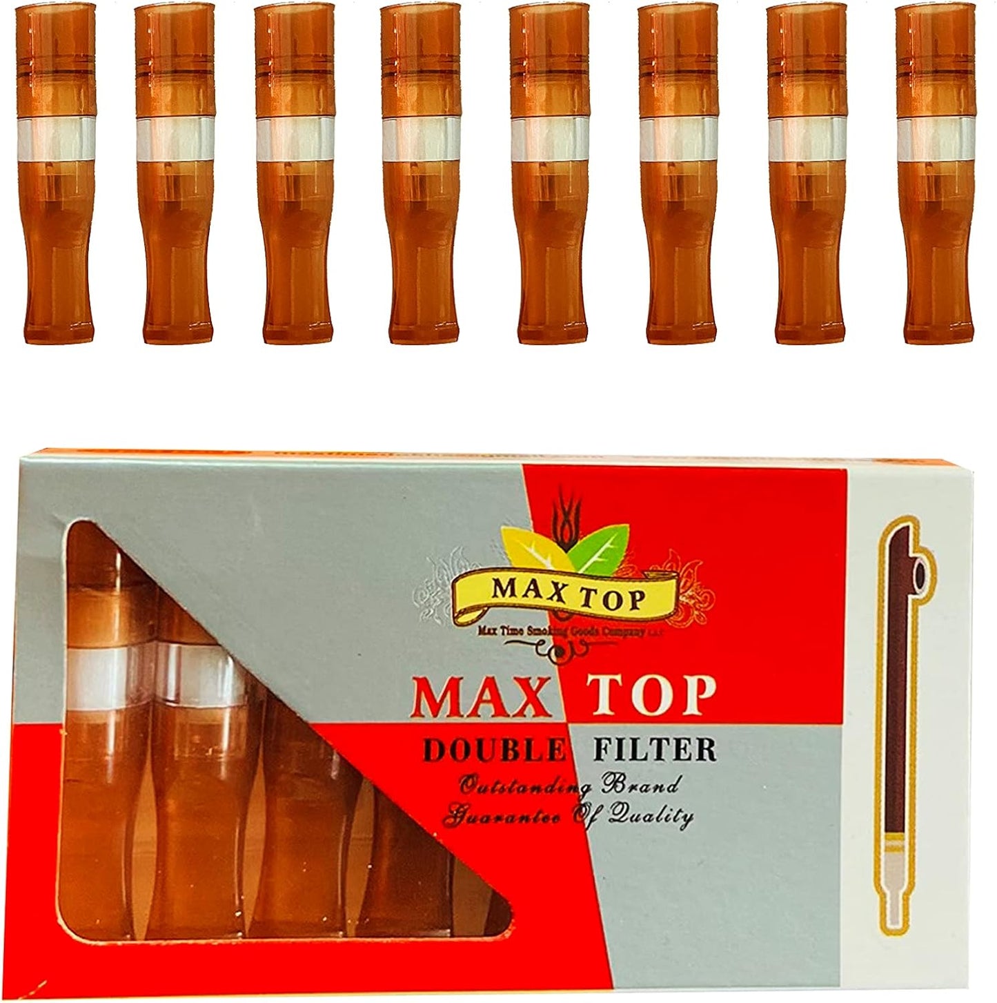 MEDWAKH FILTER MAXTIME-8 pcs in pack – Authentic in UAE | VAPE DOKHA UAE