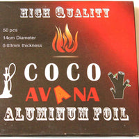 Hookah Foil 50 Pcs – Authentic in UAE | VAPE DOKHA UAE