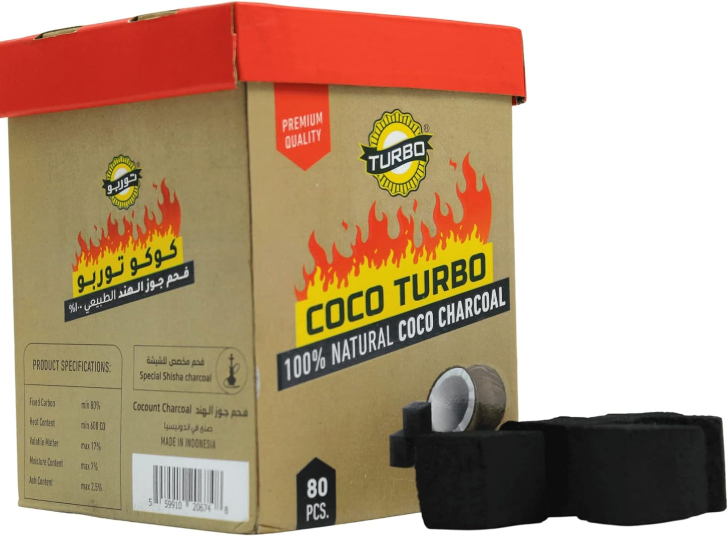 Turbo Coco Charcoal – Authentic in UAE | VAPE DOKHA UAE