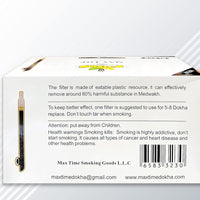Max top medwakh filter 144 pcs – Authentic in UAE | VAPE DOKHA UAE