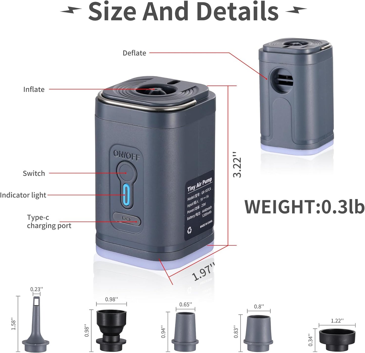 Electric Air Pump – Authentic in UAE | VAPE DOKHA UAE