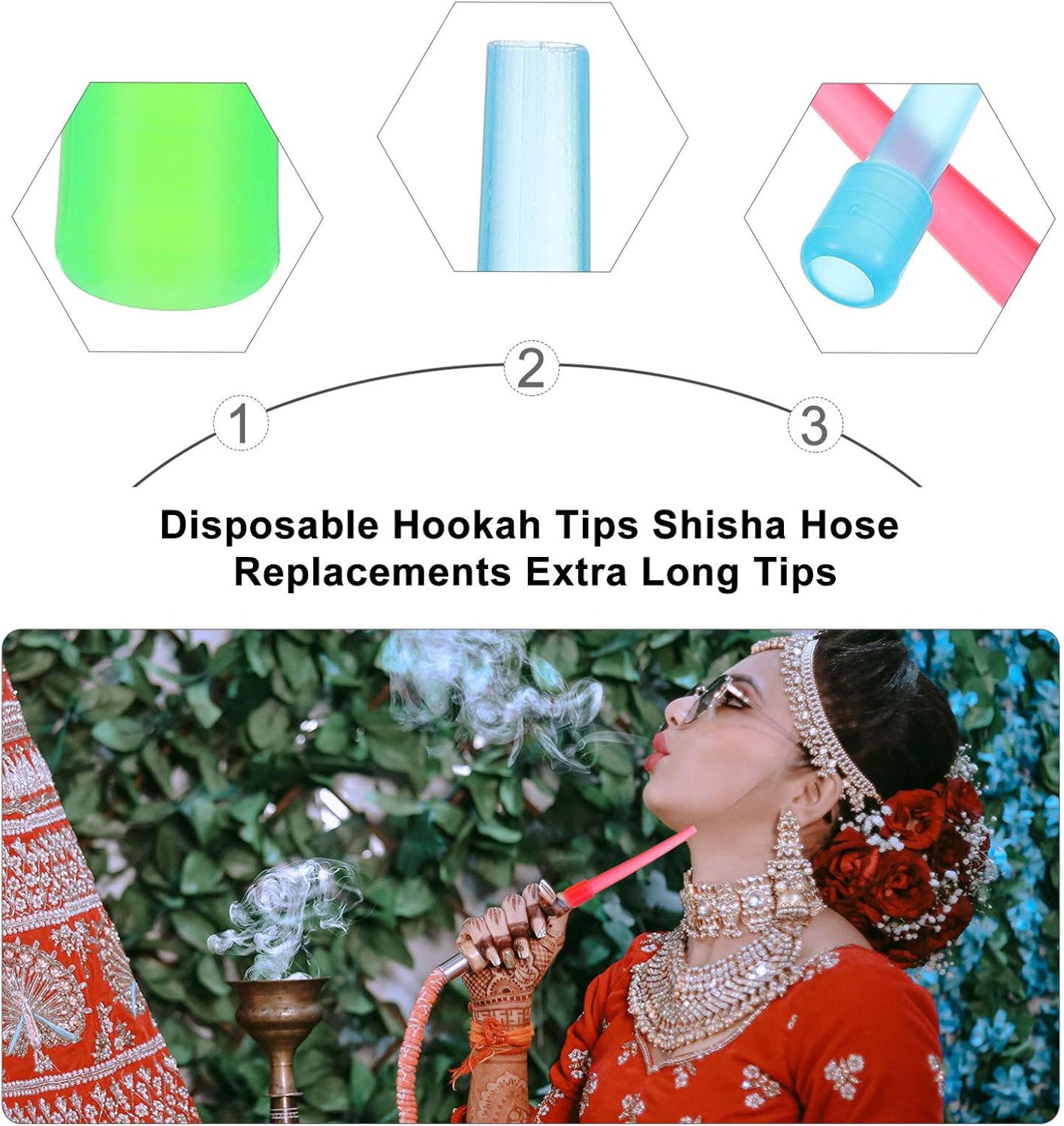 100pcs Hookah Tips – Authentic in UAE | VAPE DOKHA UAE