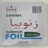 Zanobia Aluminum Foil 40mic x 140mm