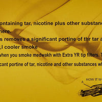 Yousef Redha Smoking Pipe Filter 15X8Pack, Silver – Authentic in UAE | VAPE DOKHA UAE
