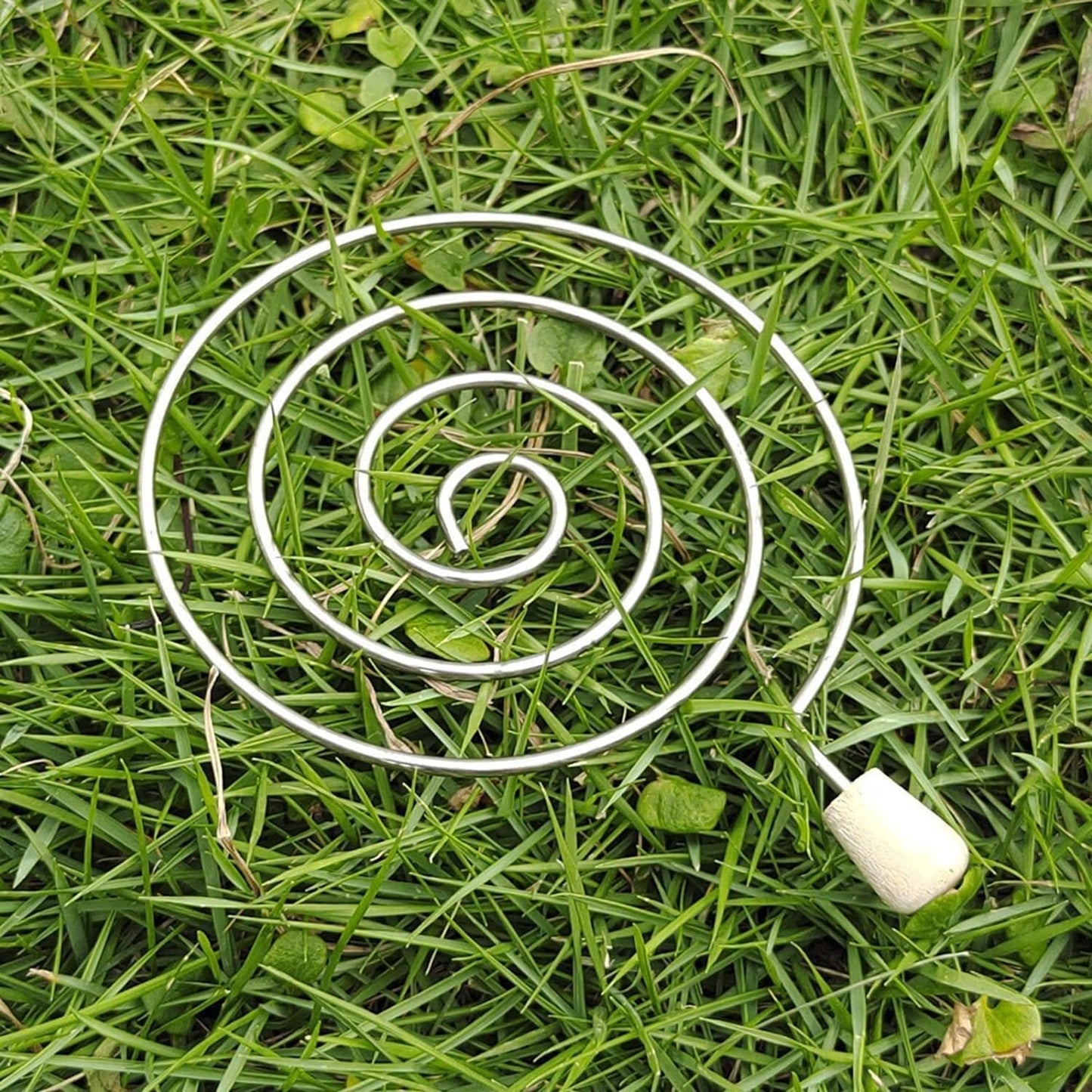 2 Charcoal Holder Bowl Tray Snail Coils