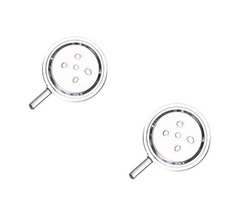 Glass Shisha Charcoal Holder