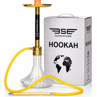 Complete gold shisha kit
